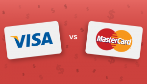 Carte bancaires Match entre Visa et MasterCard
